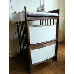 Prachtige Stokke Commode Care met opbergbakken
