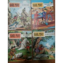 Stripboeken Karl May 16 × .