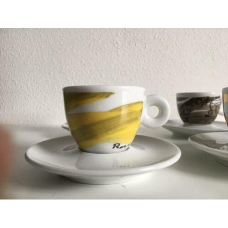 illy art collection Italy 6 espressocups Peter Roesch 1999