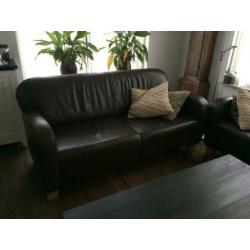 leren bankstel