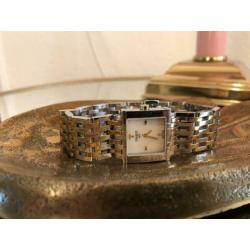 Tissot dameshorloge vintage horloge rvs goud
