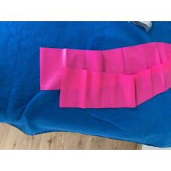 Fuchsia roze Fitness Elastiek Ongebruikt