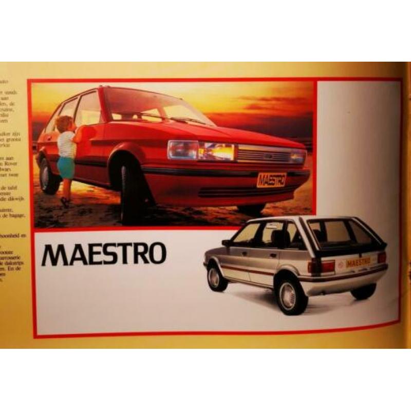 MG Montego MG Maestro van Austin Rover - 1984 autofolder