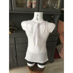 Leuke hippie boho Ibiza top met franjes maat M van Coolcat