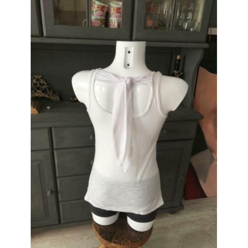 Leuke hippie boho Ibiza top met franjes maat M van Coolcat