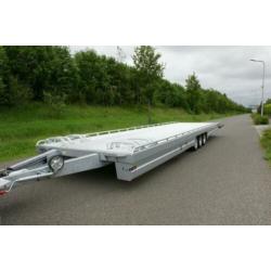 Tijhof TA35ANN aanhanger | autotransport | 2 auto's | zilver