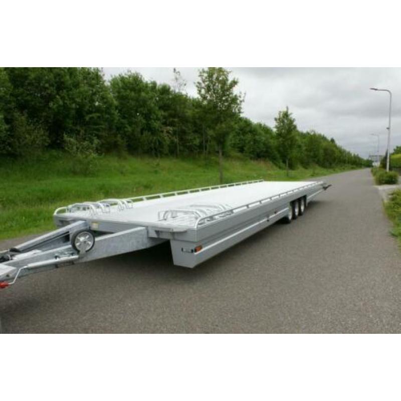 Tijhof TA35ANN aanhanger | autotransport | 2 auto's | zilver