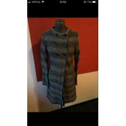 Grijs vest / jasje van Steps met wol maat L. ZGAN