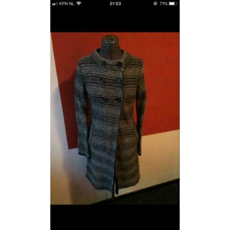Grijs vest / jasje van Steps met wol maat L. ZGAN