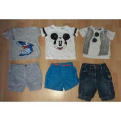Jongens kleding zomer 62 68