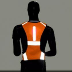NIEUW!! Veiligheidsvest Hogezichtbaarheid met ledverlichting