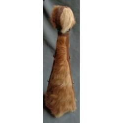 vintage VETROPELLE MONTELUPO FIORENTINO fles H40xO12cm LEATH