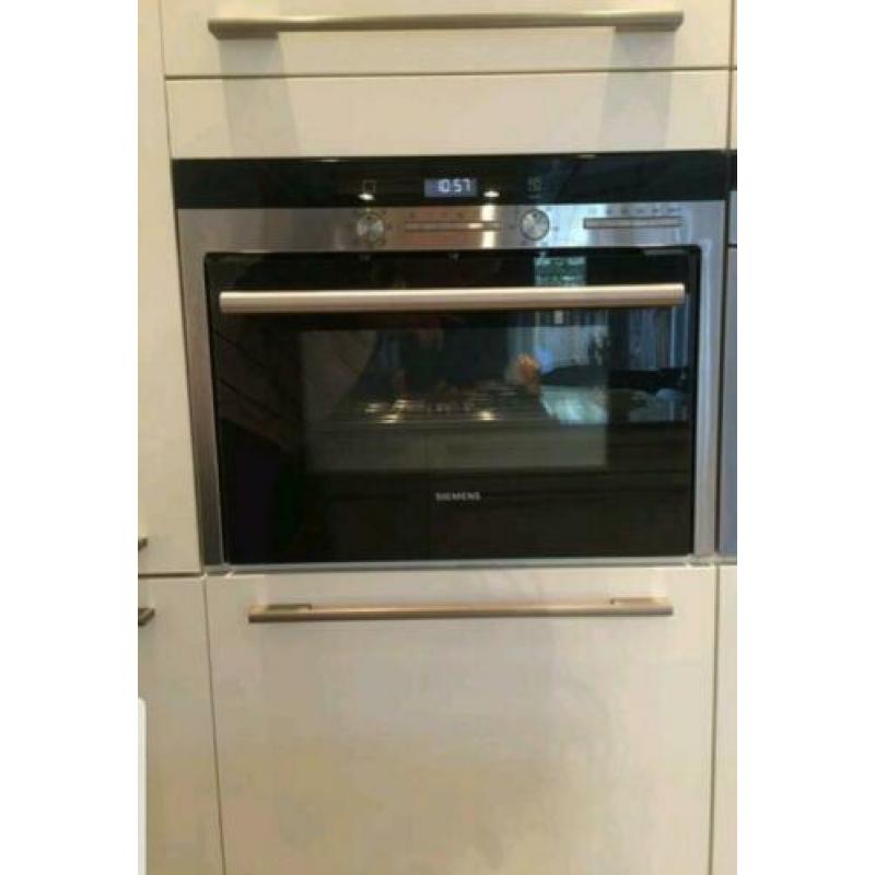 Siemens inbouw combi magnetron/oven/heteluchtoven