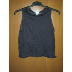 Nonchalante paarse kreukeltop PACINI, one size Snazzeys