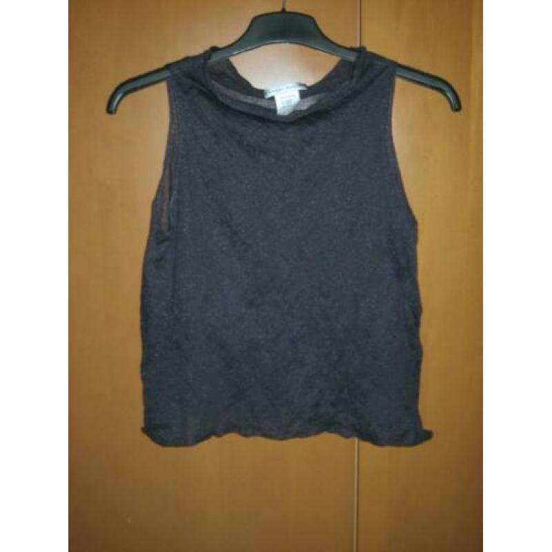 Nonchalante paarse kreukeltop PACINI, one size Snazzeys