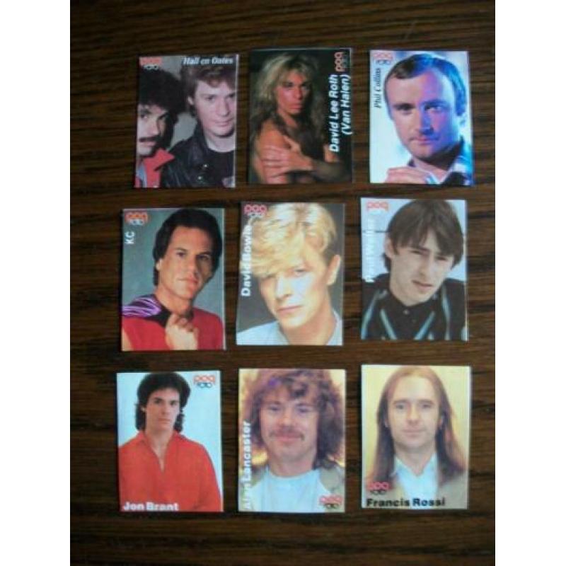 Popfoto zegels / 33 stuks in 1 koop