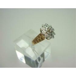 Ring goud met 0.10K diamant / Z6243