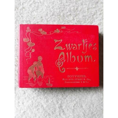 zwartjes album ( leeg) voor 96 fotootjes