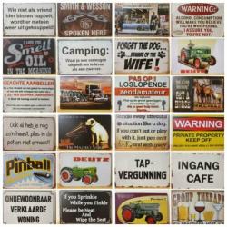 John Lennon Imagine reclamebord vintage wandbord van metaal