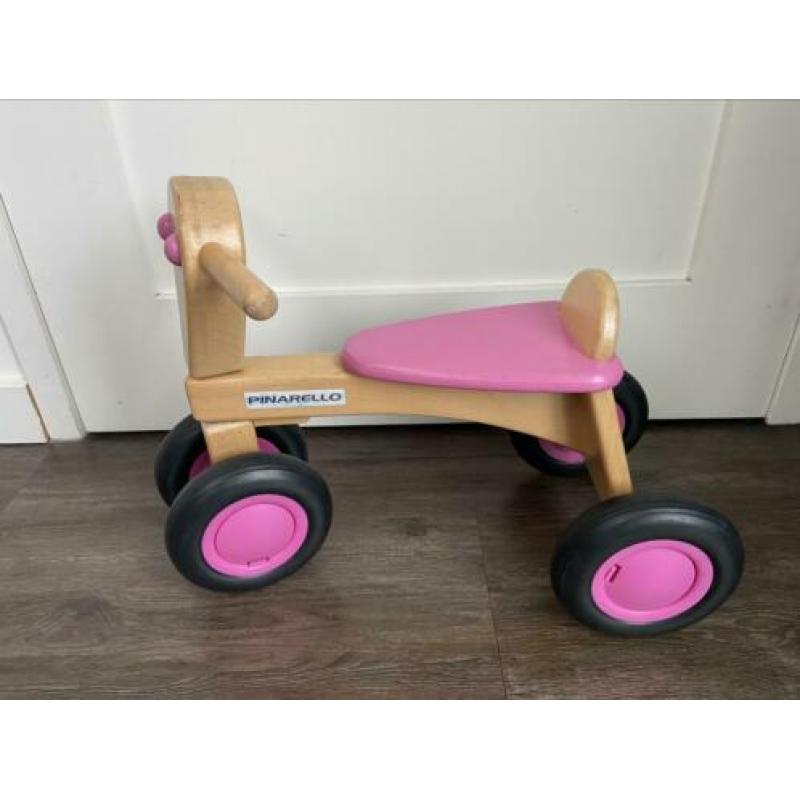 Van dijk toys houten loopfiets junior!