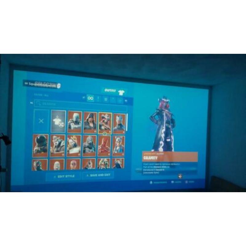 Fortnite account, OG skins, 350+ wins en Save the World.