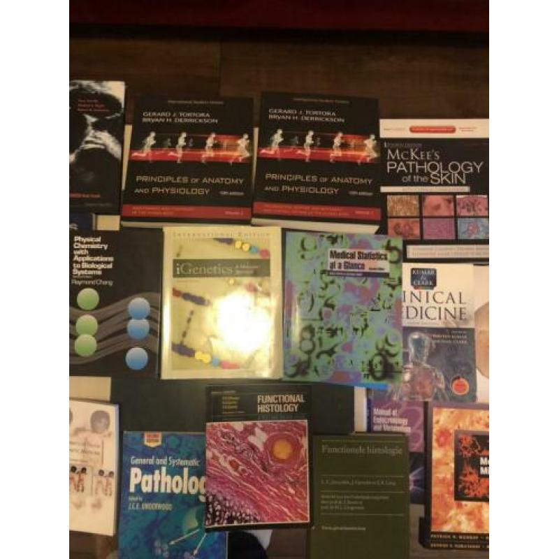verzameling geneeskunde boeken