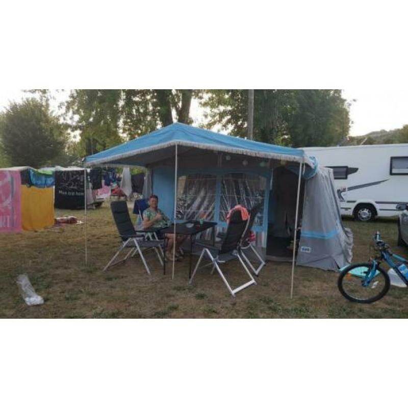 Vouwwagen Alpenkreuzer allure blauw grijs