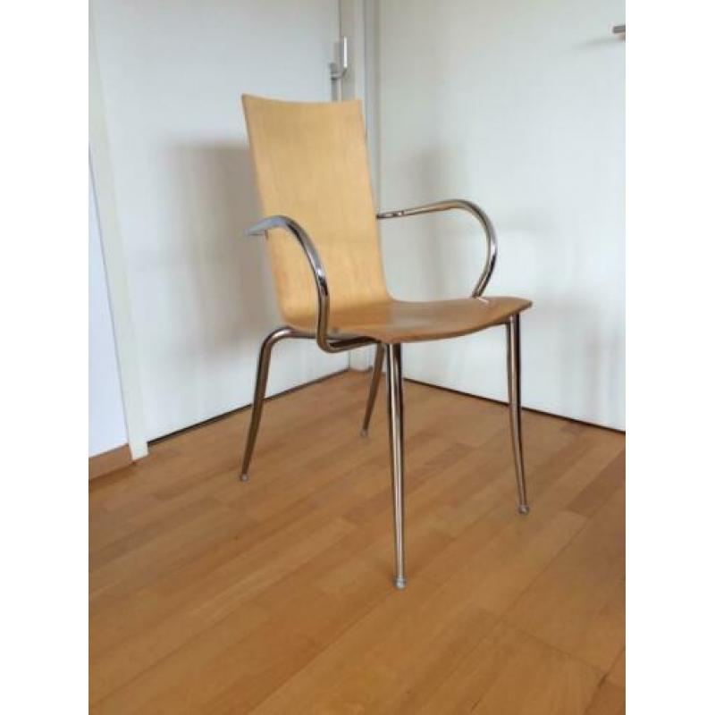 Olly Tango Starck Driade eettafelstoelen