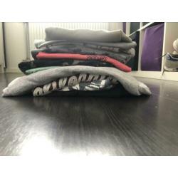 PACKAGE DEAL, 14 T-shirts/polo’s/longsleeve’s