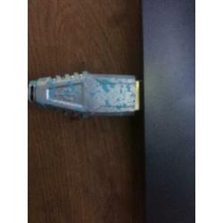 Gaming muis (zilver met blauw)