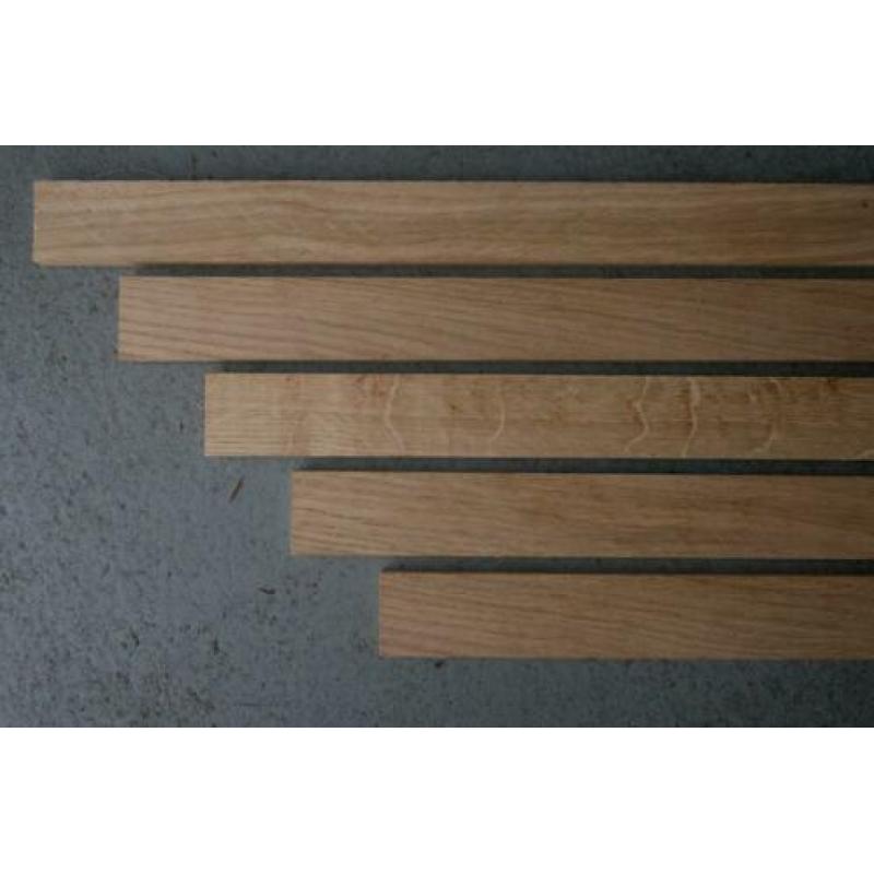 Eiken Hardhouten Gladgeschaafde Latten: Diverse Maten!