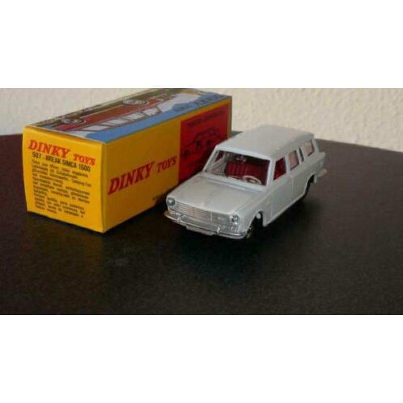 Simca 1500 Break met tafeltje - Dinky Toys 507 - ATLAS