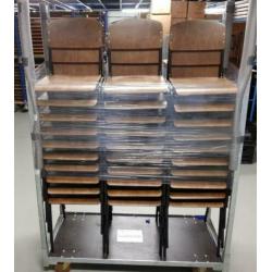 80 x school chair vintage oude schoolstoelen cafe stoel 242