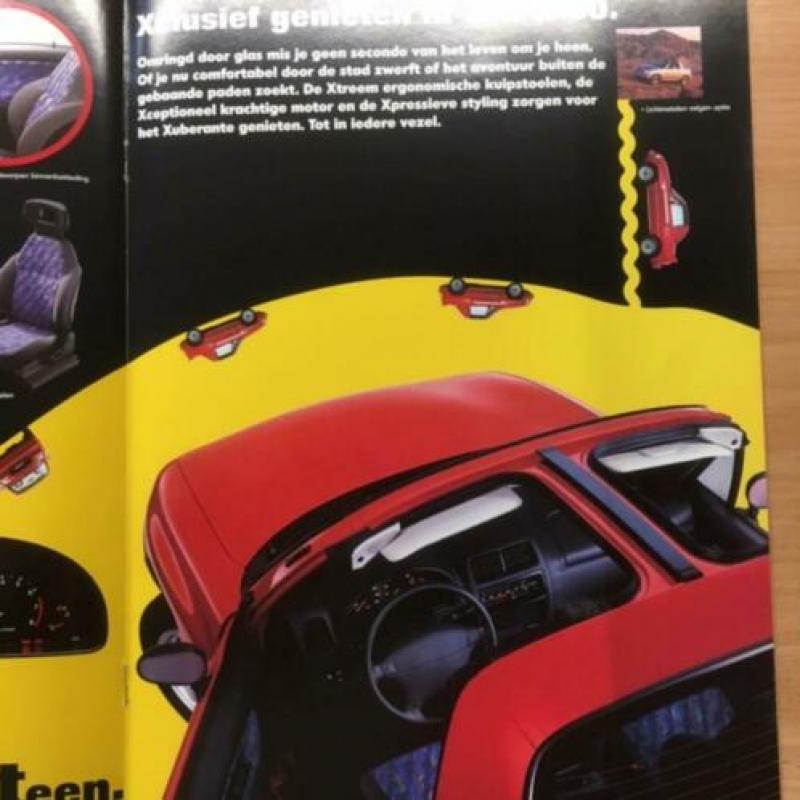 Autofolder/Brochure Suzuki X-90 1996 12 pagina's