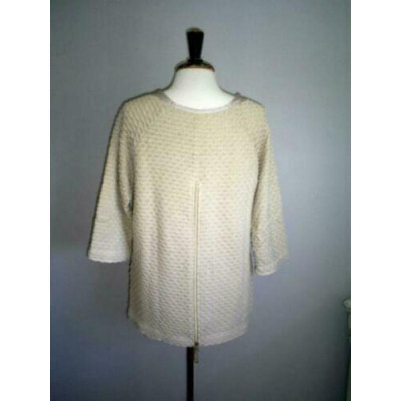 LECOMTE beige dubbele top maat 40