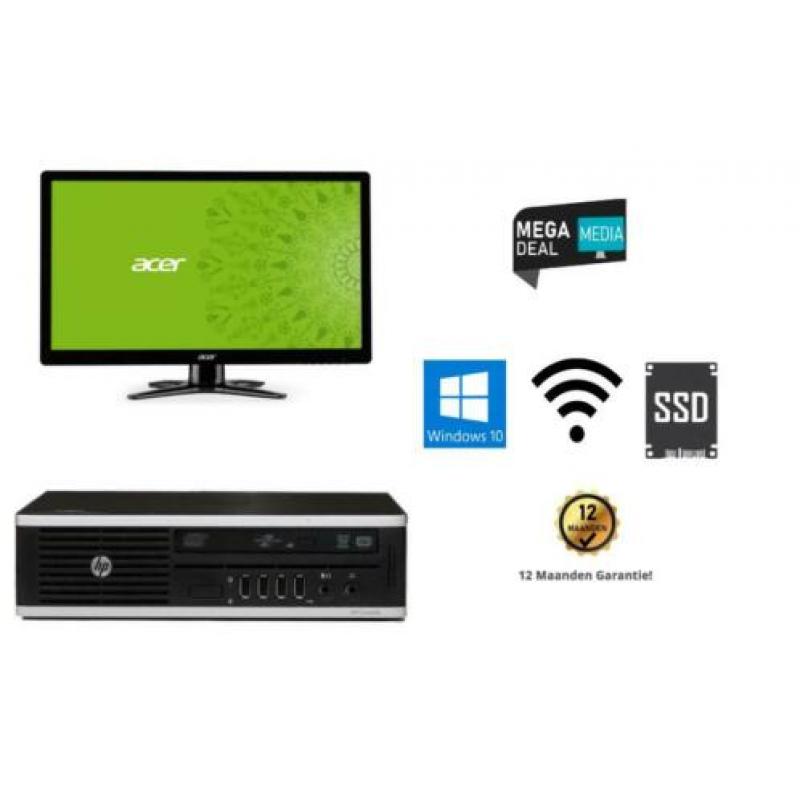 Complete Kantoor Werkplek Super Deal PC Monitor Muis TB