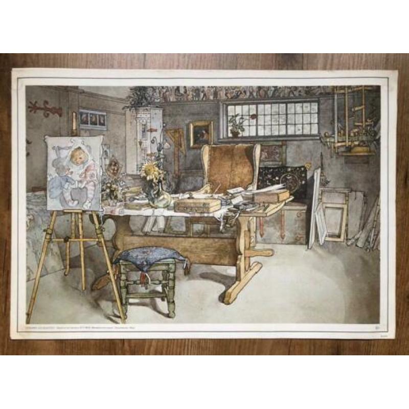 Oude posters/reproducties Carl Larsson