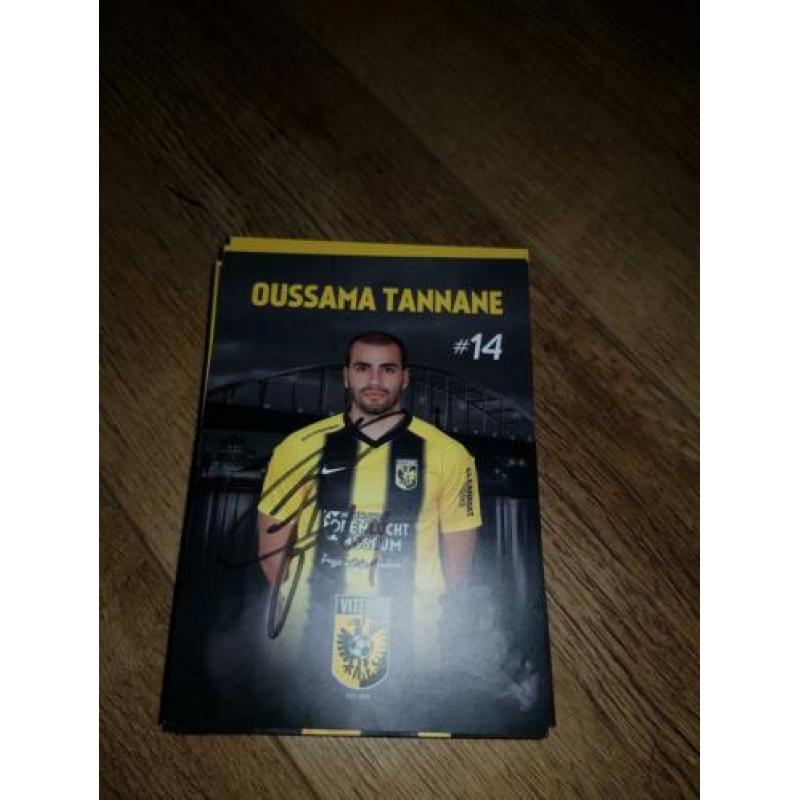 Setje spelerskaarten Vitesse 2020 + originele handtekeningen