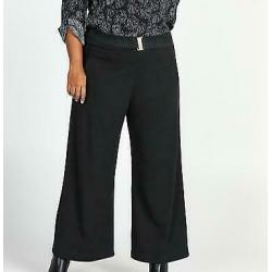 NIEUW, zwarte broek van Miss Etam XXL