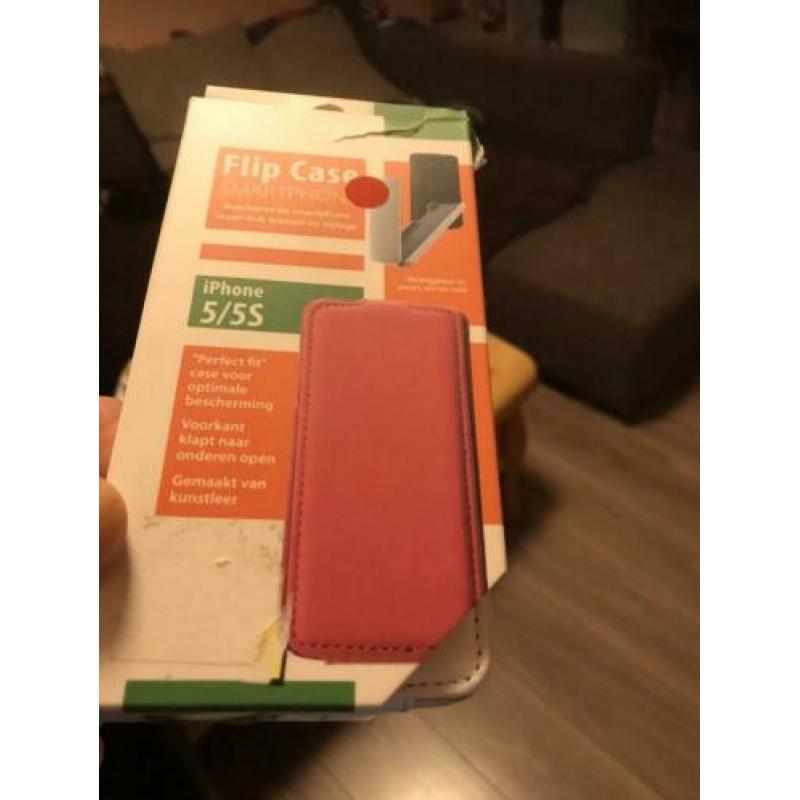 Telefoon hoentjes iPhone 5s zwart en wit kleur