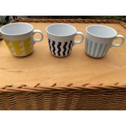 Ikea bekers Framkalla 3 stuks