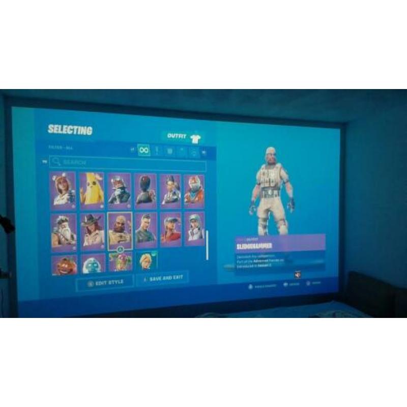 Fortnite account, OG skins, 350+ wins en Save the World.
