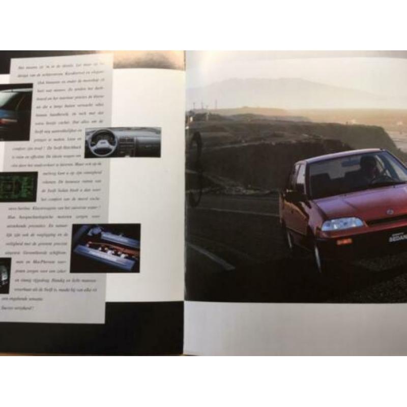 Autofolder/Brochure Suzuki Swift 1993 6 pagina's
