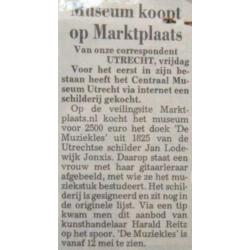 = JAN KNIKKER = landschap met visser en dorp==