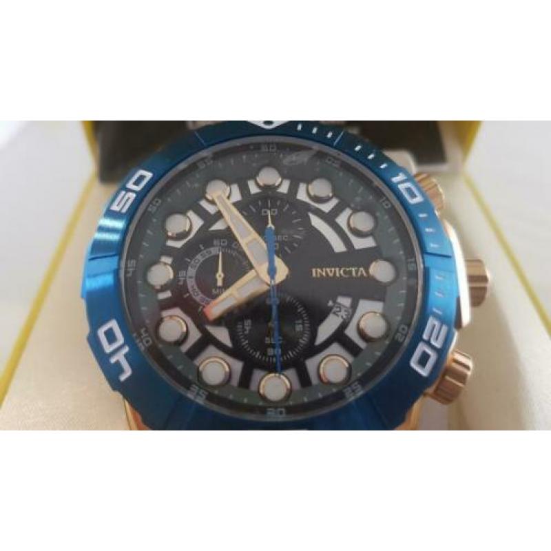 Invicta Sea Hunter Heren Horloge 2Jaar Warantie