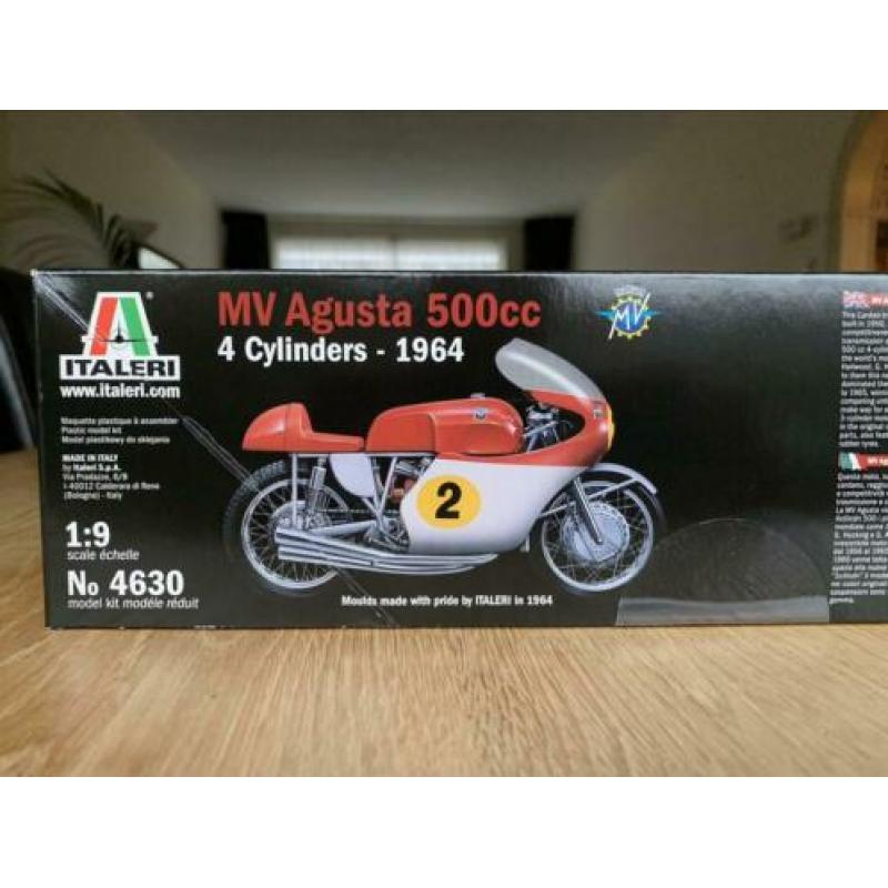MV Agusta 500CC, nieuw, Italeri 4630