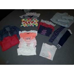 20 delig kleding pakket meisje maat 86