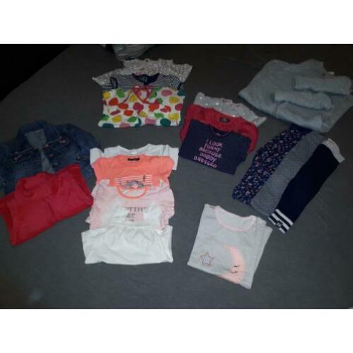 20 delig kleding pakket meisje maat 86