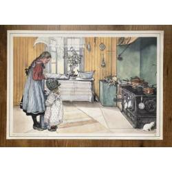 Oude posters/reproducties Carl Larsson