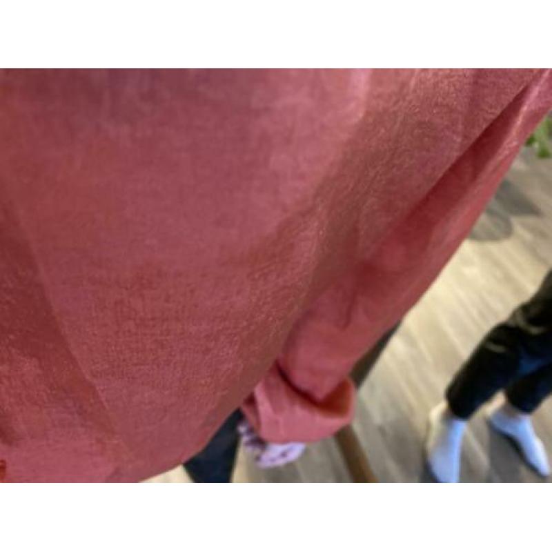 Koraal kleurige blouse costes